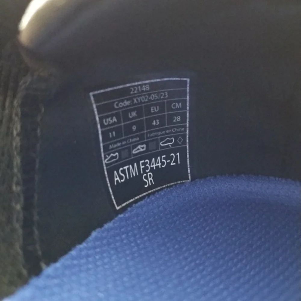 Shoes For Crews Everlight Slip On Sneakers Womens Size 11‎ Black Slip Resistant